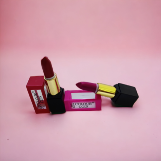 Colour coin Lipstick Combo(2pcs)(Red,Pink)