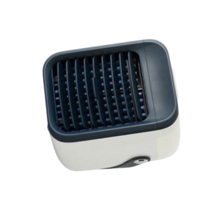 Quiet Portable Rechargeable Misting Fan Air Cooler Fan-765R black - Image 2