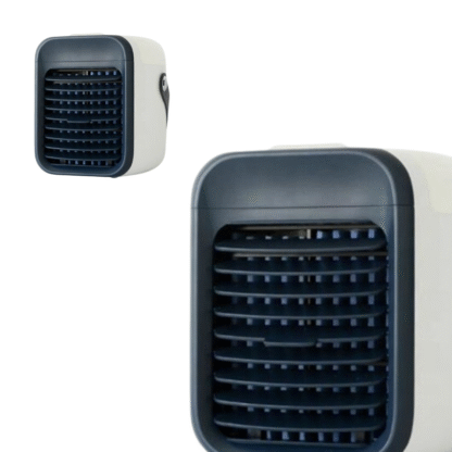 Quiet Portable Rechargeable Misting Fan Air Cooler Fan-765R black - Image 3