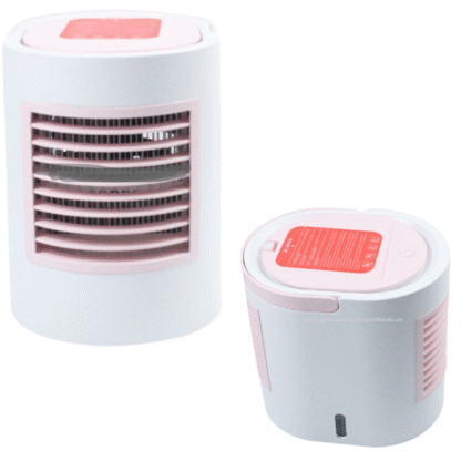 New Arrival Portable Desktop Air Conditioner Fan pink FD-AC014 - Image 3