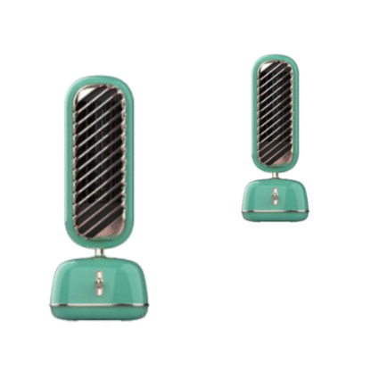 Dual Use Rotate Humidifier Electric Mini Water Air Cooler Tower Fan Portable For Home FD-AC036-3 Green