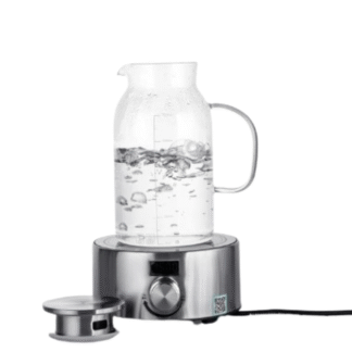 1.8L Borosilicate Glass Water Pitcher,Beverage Pitcher,Tea Pitcher, Electric Stove/Gas Stove Safe GH41202-4