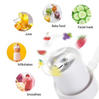 NEW Foldable Rechargeable Smoothie To Go Blender Outdoor Portable Juicer Fruit Blender Mini Battery Milkshake Smoothies Maker HWSB-3784R