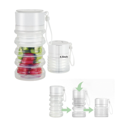 NEW Foldable Rechargeable Smoothie To Go Blender Outdoor Portable Juicer Fruit Blender Mini Battery Milkshake Smoothies Maker HWSB-3784R - Image 2