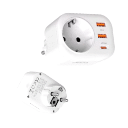 Wontravel German Schuko Type Wall European Socket Plug Extender PD 20W Power Plug Electrical Plug Socket " WW09-F-PD" - Image 2