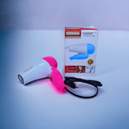 MaxoTop 1000W Foldable hair dryer - Image 3