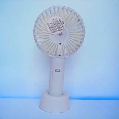 Solid White Hand Fan