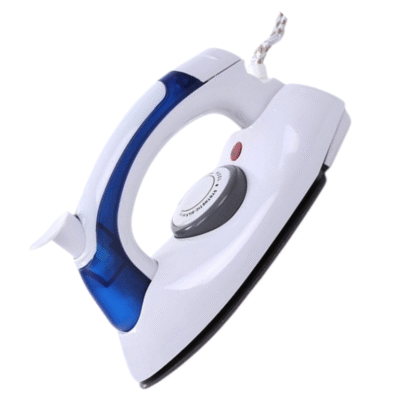 Portable Water Electric Mini Travel Steam Iron with Boiler With 3 Gears Baseplate foldable Handheld MI-1004 white - Image 3