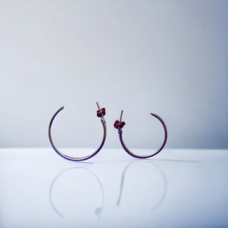 Fancy Hoop Earrings