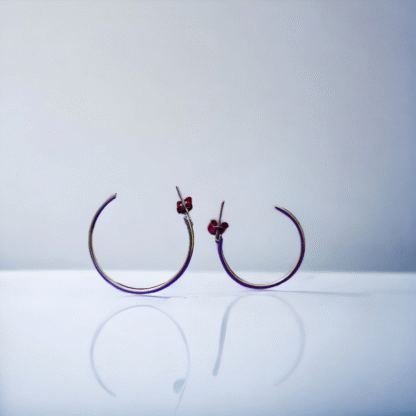 Fancy Hoop Earrings