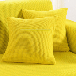 OEM Bear Brown Furniture Sofa Covers Spandex Jacquard Fabric Small Checks Anti-Slip Furniture Protector Sofa Covers soft cover 001-#7861