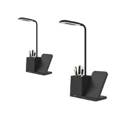Hot Sale 3 In 1 Wireless Charging Table Lamp study desk lamps Pen Holder Fast Wireless Charger QI-626B-#2242 - Image 2