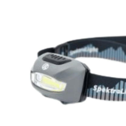 Spektrolight Alkaline 3AAA Camping Outdoor LED Emergency IPX4 Hiking Fishing Portable Hurricane Light Weight Head Torch Headlamp " 819 #4647-#3392"