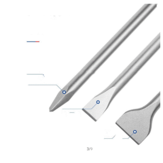 Flat Trowel Tile Cement Grooving Floor Alloy Steel Chisel 001