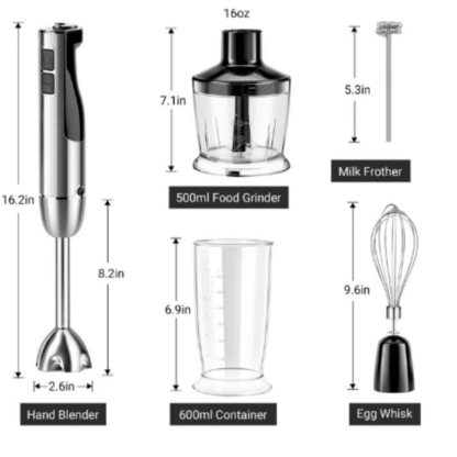 Multi functional Electric Hand Operated Juicer Blender Electric hand blender IN-CJ001-02 - Image 2