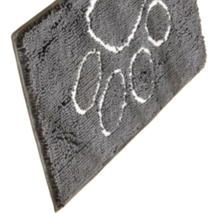 Doormat Dog Chenille Door Mats for Muddy Shoes and Dog Paws, Washable Non Slip Entry Rug Door Mat M0172-#0497 - Image 2
