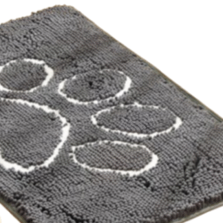 Doormat Dog Chenille Door Mats for Muddy Shoes and Dog Paws, Washable Non Slip Entry Rug Door Mat M0172-#0497