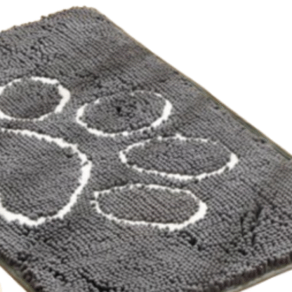 Doormat Dog Chenille Door Mats for Muddy Shoes and Dog Paws, Washable Non Slip Entry Rug Door Mat M0172-#0497