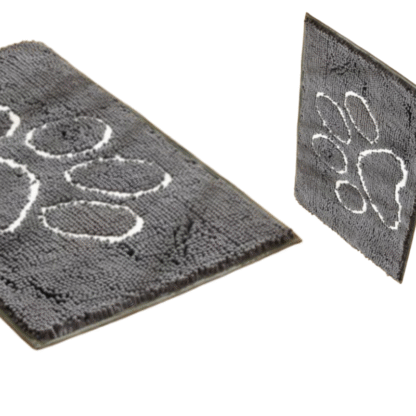 Doormat Dog Chenille Door Mats for Muddy Shoes and Dog Paws, Washable Non Slip Entry Rug Door Mat M0172-#0497 - Image 3