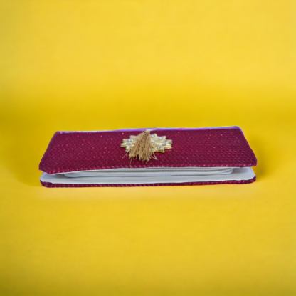 Ladies Hand Clutch (Maroon)