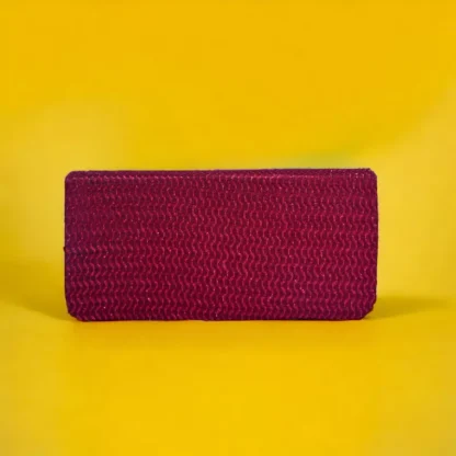 Ladies Hand Clutch (Maroon) - Image 3