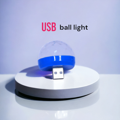 Plastic Mini Effect Small Magic USB Ball LED - Image 2