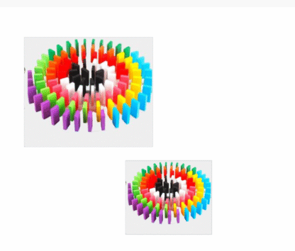 TE-72 Colorful Wooden Dominoes Blocks Game