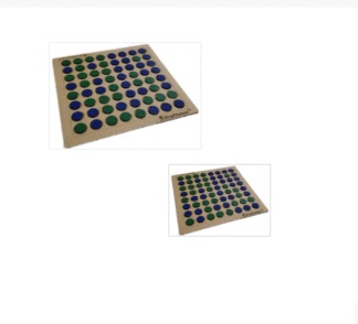 Kraftsman Polished Plain Wooden Reversi Board Game