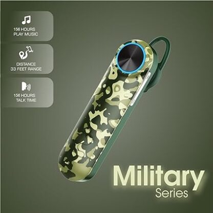 Candytech CT-99 Wireless Bluetooth Headset with mic (Military) - Image 2