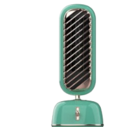Dual Use Rotate Humidifier Electric Mini Water Air Cooler Tower Fan Portable For Home FD-AC036-3 Green - Image 2